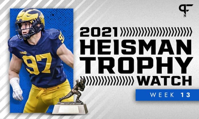 Heisman Trophy Watch and Odds: Aidan Hutchinson has his Heisman moment for Michigan