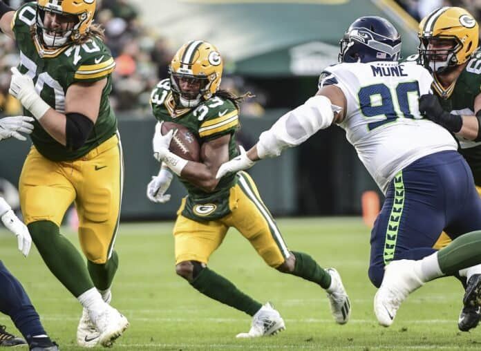 Fantasy RB Injury Report Week 12: Damien Harris, Aaron Jones, and Elijah Mitchell injury updates