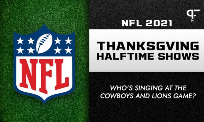 NFL Thanksgiving Halftime Shows 2021: Who's singing at the Cowboys and Lions game?