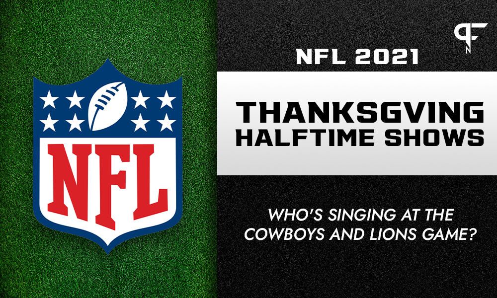 NFL Thanksgiving Halftime Shows 2021 Who's singing at the Cowboys and