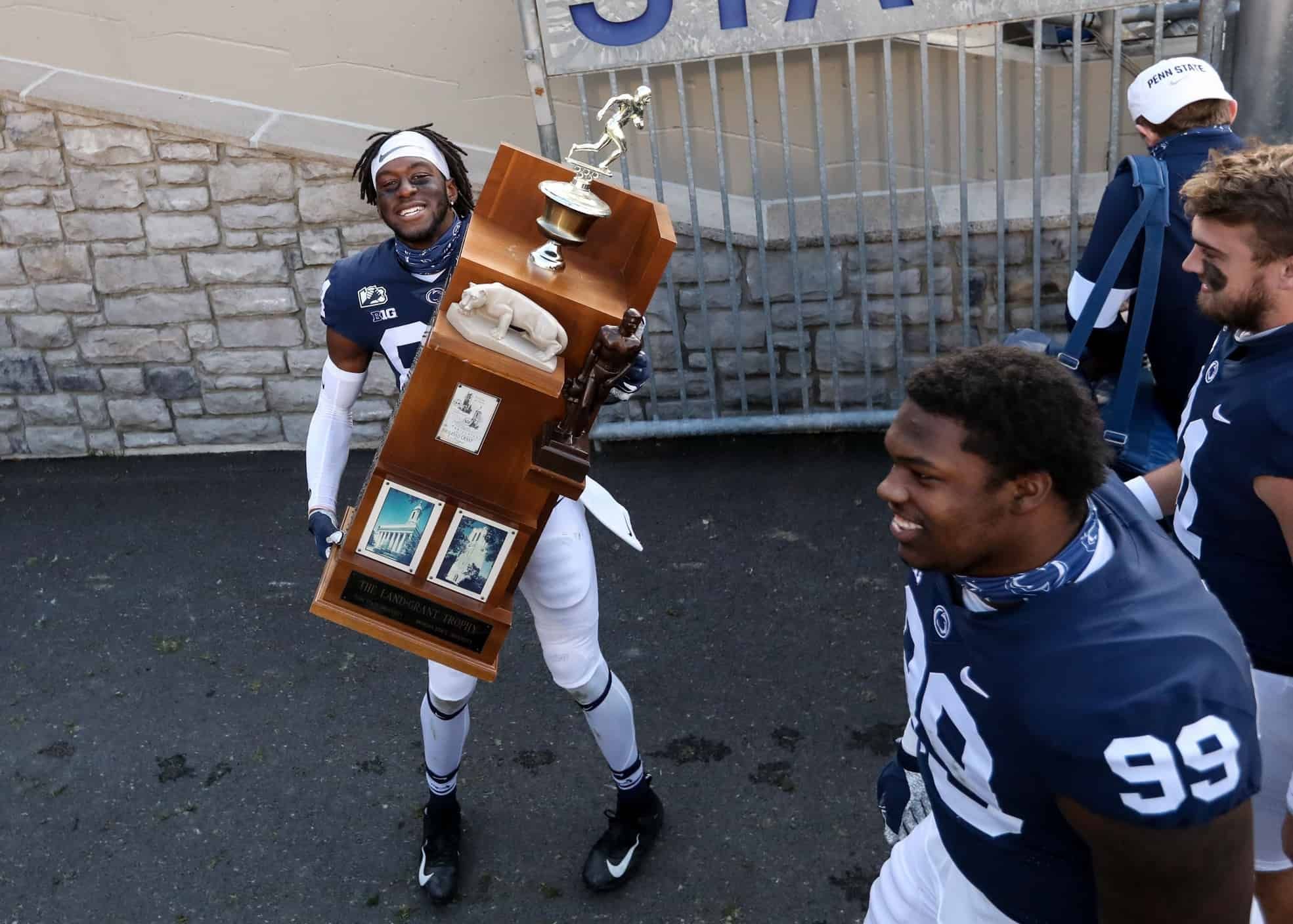What is the Battle for the Land Grant Trophy? Penn State vs 
