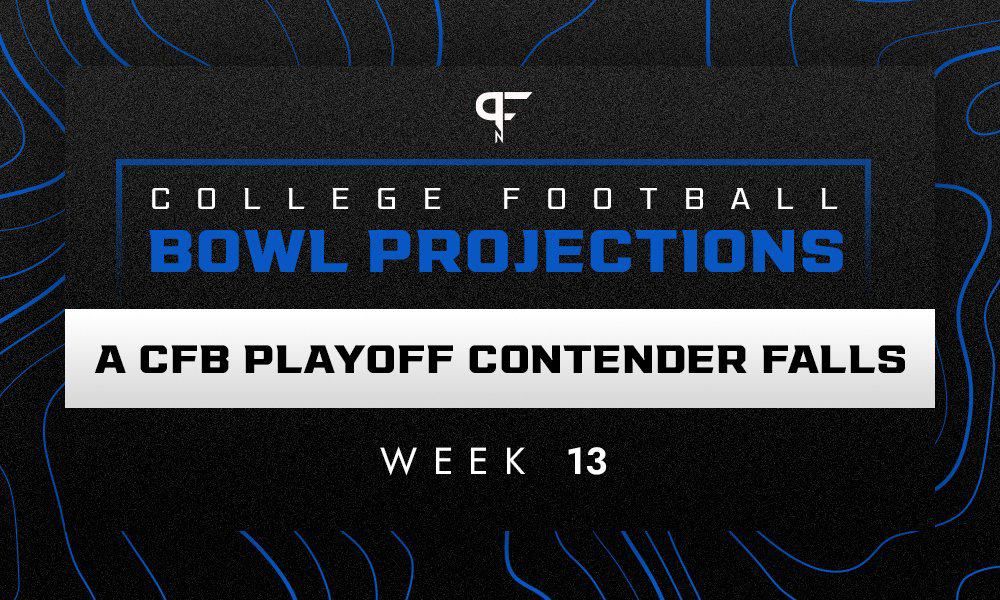 College Football Bowl Projections Week 13: A College Football Playoff contender falls