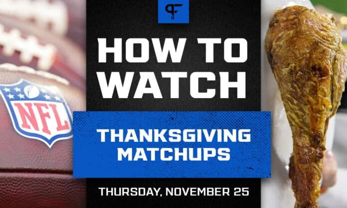 What NFL games are on Thanksgiving? TV channels, schedule for 2021 Thanksgiving Day games