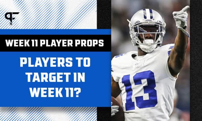 NFL Player Props Week 11: Are Michael Gallup, Joe Mixon, and Austin Ekeler players to target?