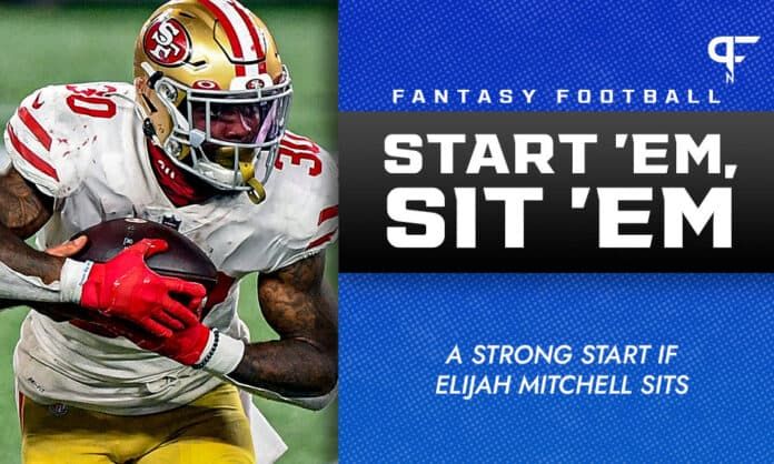 Jeff Wilson Jr. Start/Sit Week 11: A strong start if Elijah Mitchell sits