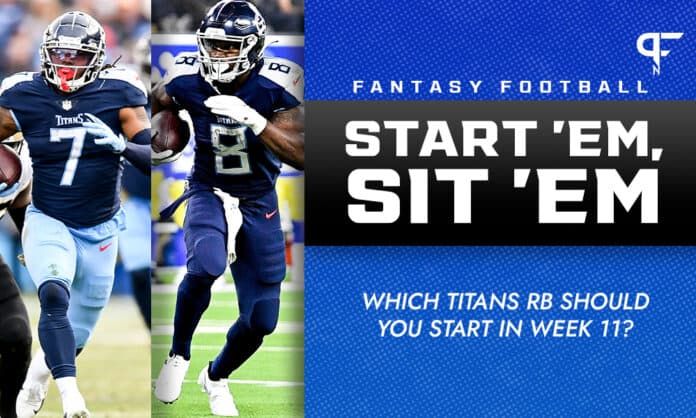 D'Onta Foreman or Adrian Peterson: Which Titans RB should you start in Week 11?