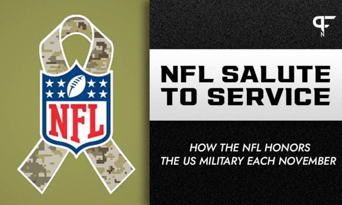 NFL Salute to Service Initiative: How the NFL honors the US military each November