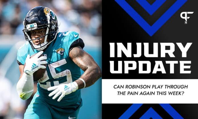 James Robinson Injury Update: Will either he or Carlos Hyde be active in Week 11?