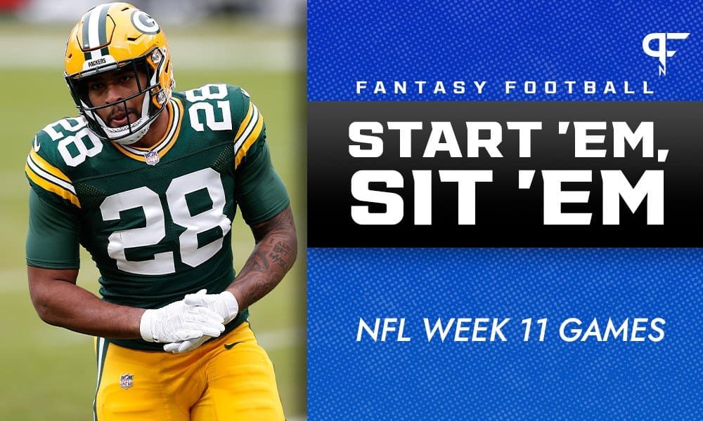 Tommy Garrett's Fantasy Week 11 Start/Sit: Should you start Joe Burrow, AJ Dillon, and Alex Collins?