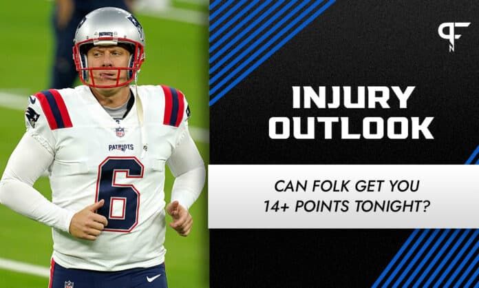 Nick Folk Injury Update: If he plays, is he an automatic start on Thursday Night Football?