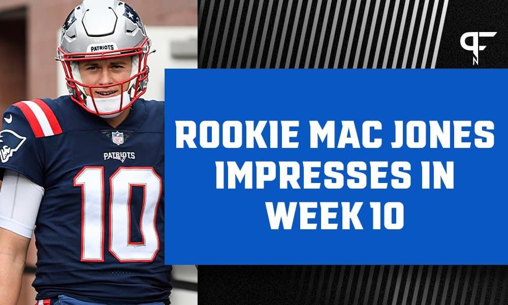 Mac Jones has best game of rookie season in Week 10 vs. the Browns