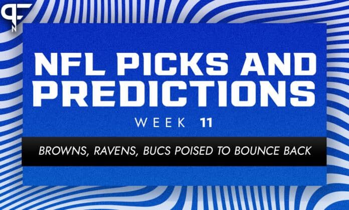 NFL Week 11 Picks, Predictions Against the Spread: Browns, Ravens, Bucs poised to bounce back