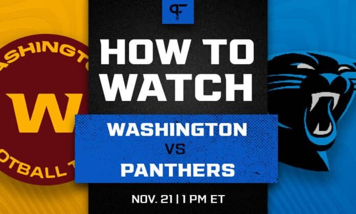 Washington vs. Panthers prediction, pick, odds, and how to watch the Week 11 game