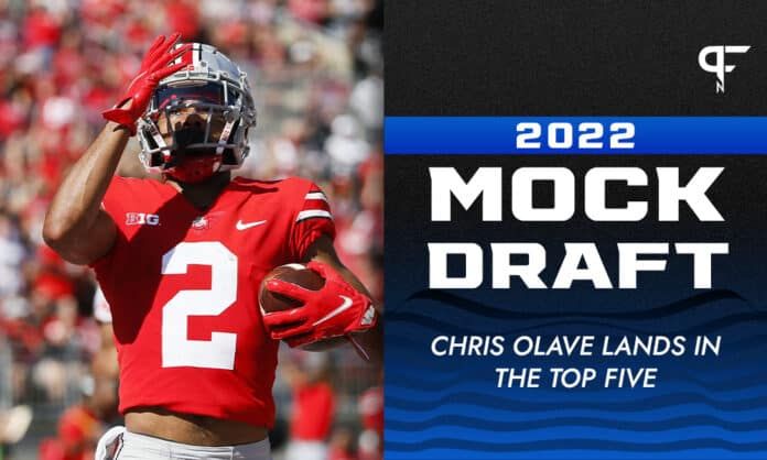 2022 NFL Mock Draft: Chris Olave lands in the top five