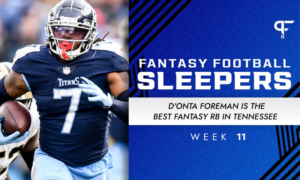 Week 11 Fantasy Sleepers: Don't nap on Cam Newton, D'Onta Foreman, or Marvin Jones