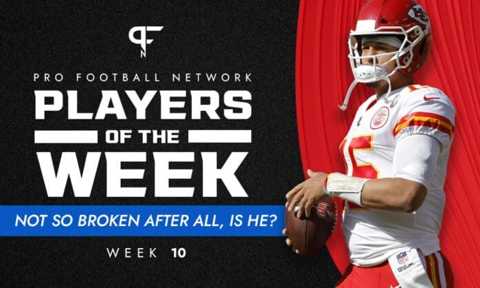 Week 11 NFL Player of the Week: Patrick Mahomes heard your bad takes