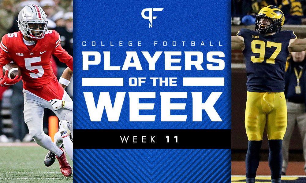 Week 11 College Football Players of the Week: Garrett Wilson and Aidan Hutchinson thrive