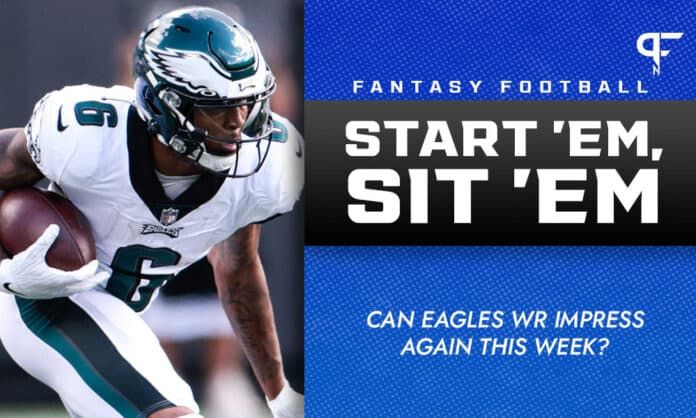 DeVonta Smith Start/Sit Week 10: Can Eagles WR impress again this week?