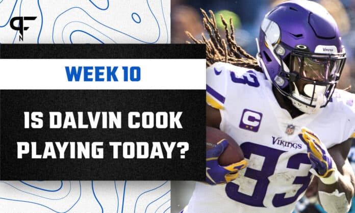 Is Dalvin Cook playing today vs. the Chargers?