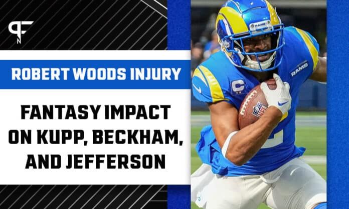 Robert Woods Injury: Fantasy impact on Cooper Kupp, Odell Beckham, and Van Jefferson