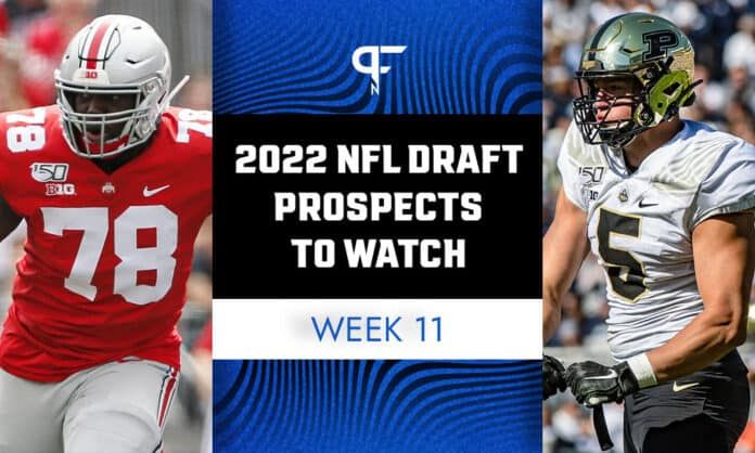 2022 NFL Draft Prospects: Week 11 college football matchups to watch