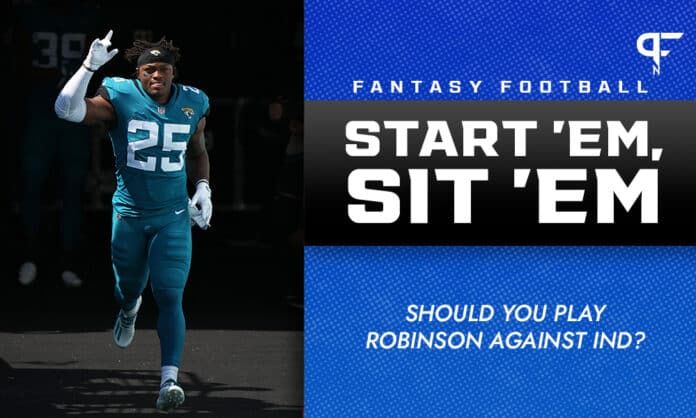 James Robinson Start/Sit Week 10: Should you play him against the Colts?