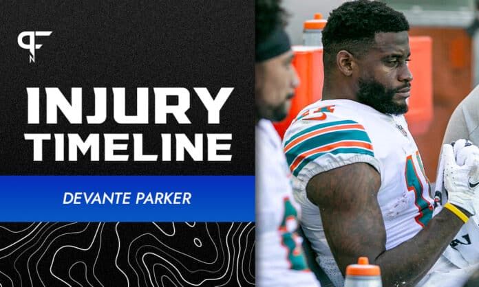 How long is DeVante Parker out? Injury timeline, return date, updates on Dolphins WR