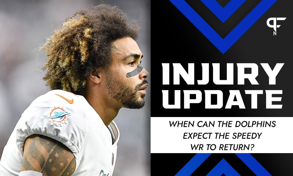 Will Fuller Injury Update: When can the Dolphins expect the speedy WR to return?