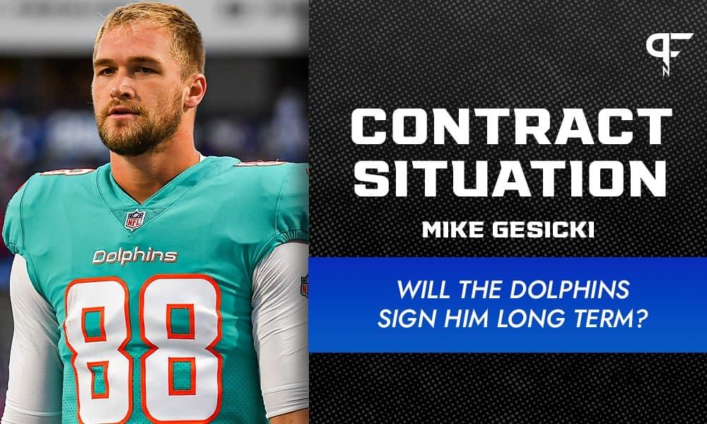 Should Mike Gesicki get a contract extension from the Miami Dolphins?