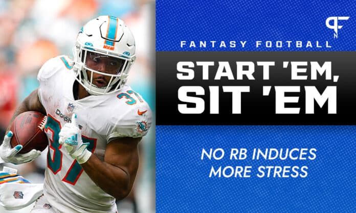 Myles Gaskin Start/Sit Week 10: No RB induces more stress