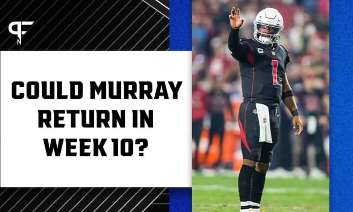 Kyler Murray Injury Update: Will he return for Week 10?