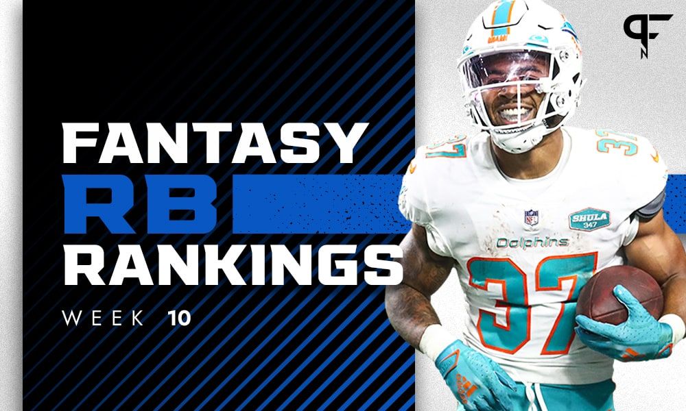 Week 10 RB Rankings: Should you start Devonta Freeman or Myles Gaskin Thursday?