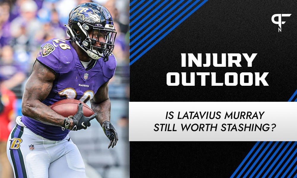 Latavius Murray Injury Update: A fantasy liability regardless of Week 10 availability