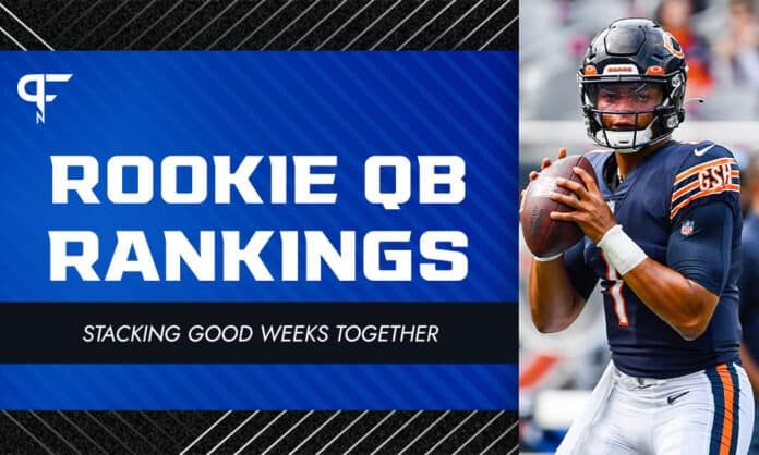 NFL QB Rookie Rankings Week 10: Five throws from Fields, and hunting the good stuff with Jones and Lawrence