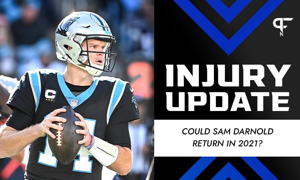 How long is Sam Darnold out? Injury timeline, return date, updates on Panthers QB