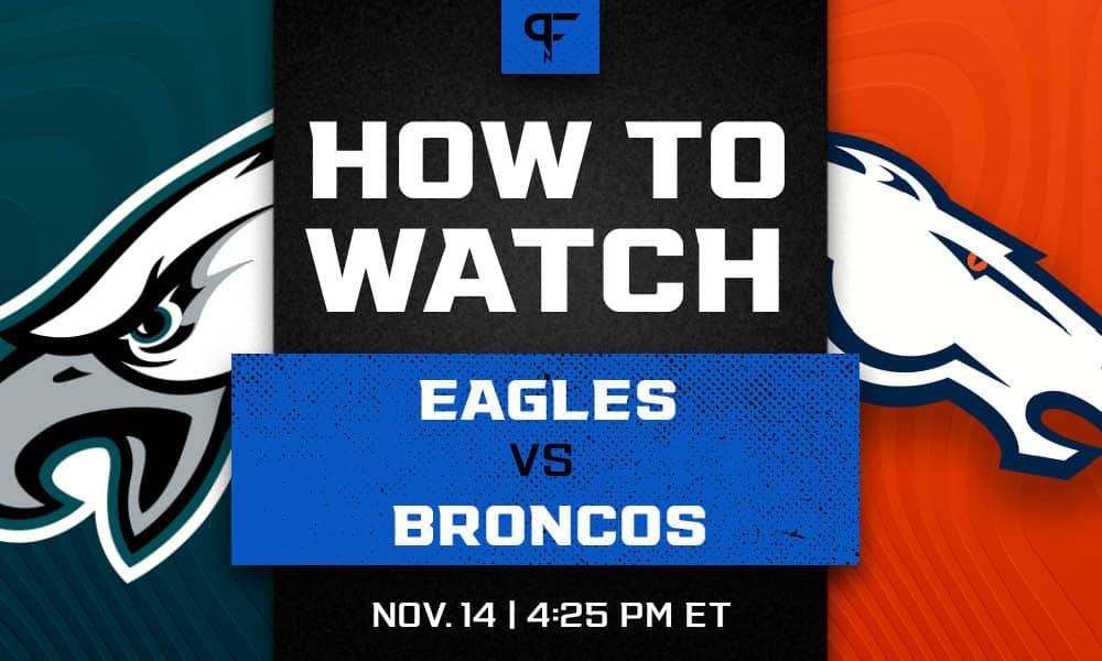 Eagles vs. Broncos prediction, pick, odds, and how to watch the Week 10 game