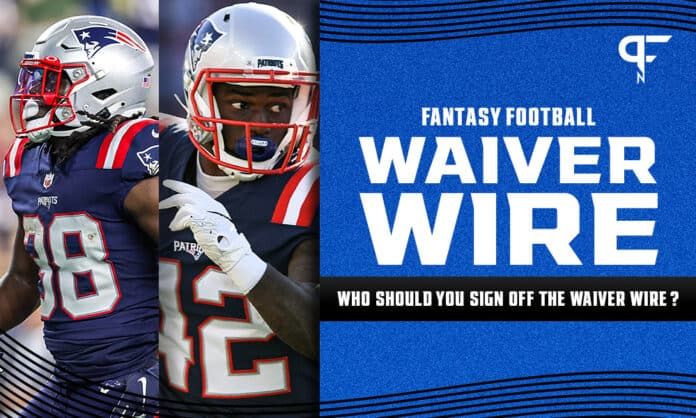 Rhamondre Stevenson or Brandon Bolden: Who should you sign off the waiver wire in Week 10?