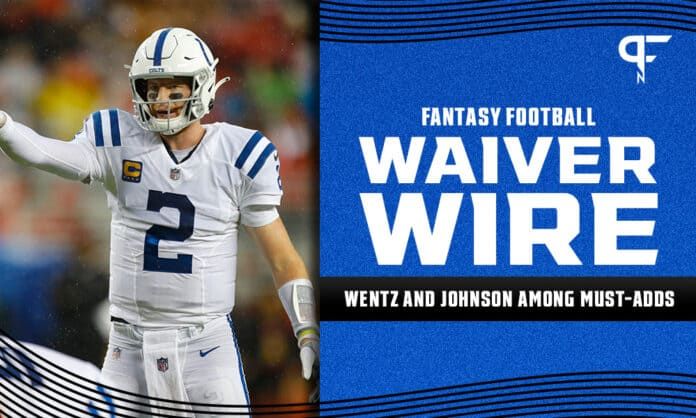 Fantasy Waiver Wire Week 10: Carson Wentz, Ty Johnson among must-adds