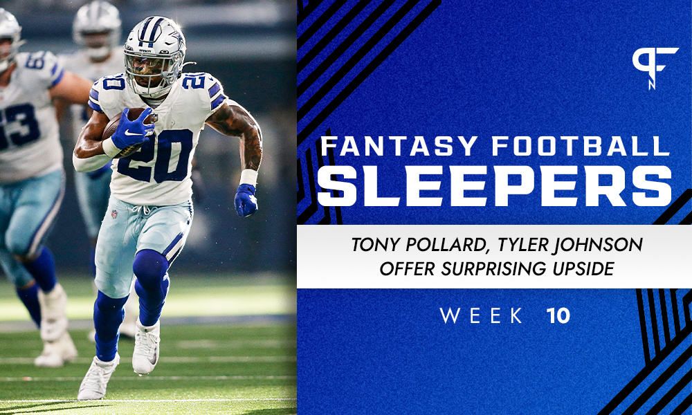 Week 10 Fantasy Sleepers: Tony Pollard, Tyler Johnson offer surprising upside
