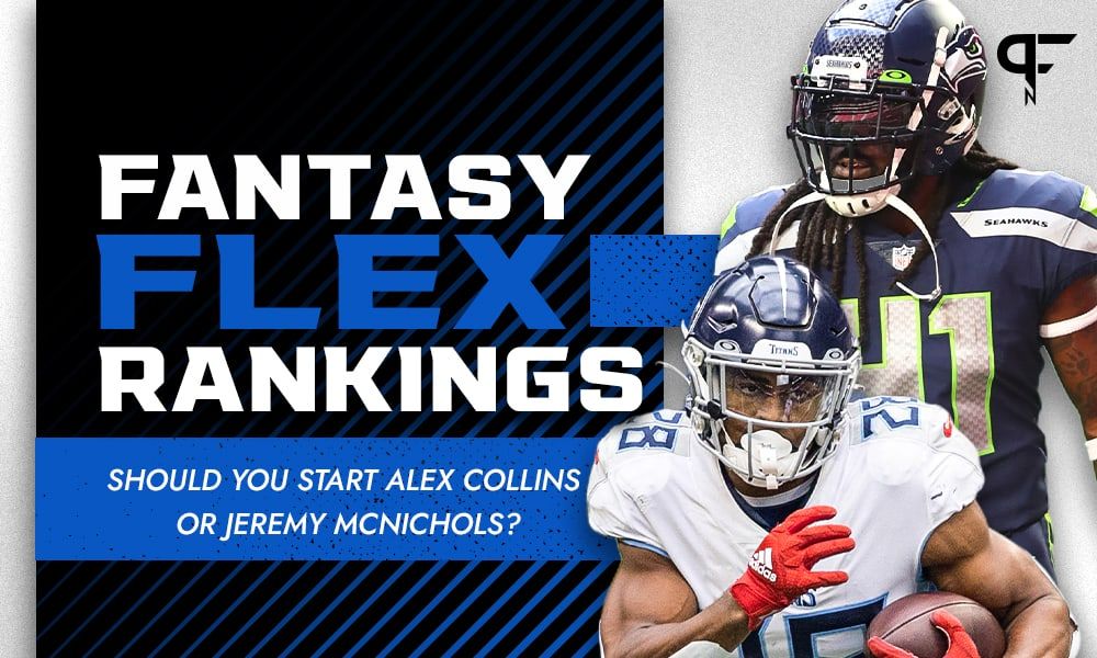 Week 10 Fantasy Football Flex Rankings: Should you start Alex Collins or Jeremy McNichols?
