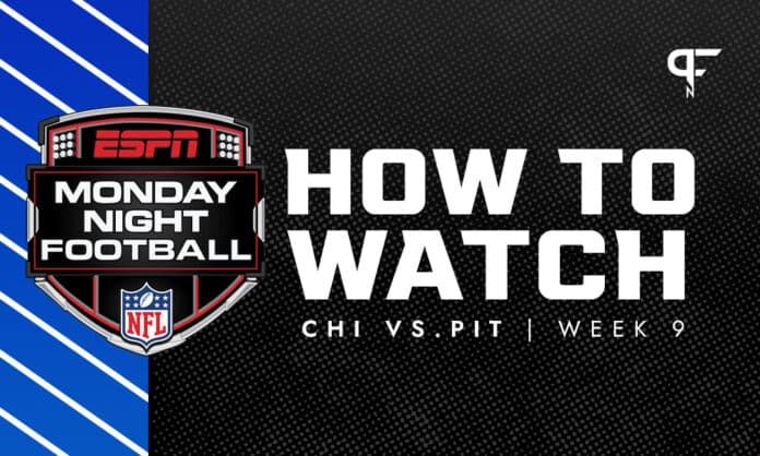 What channel is the Bears vs. Steelers Monday Night Football game on tonight?