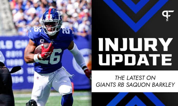 How long is Saquon Barkley out? Injury timeline, return date, updates on Giants RB