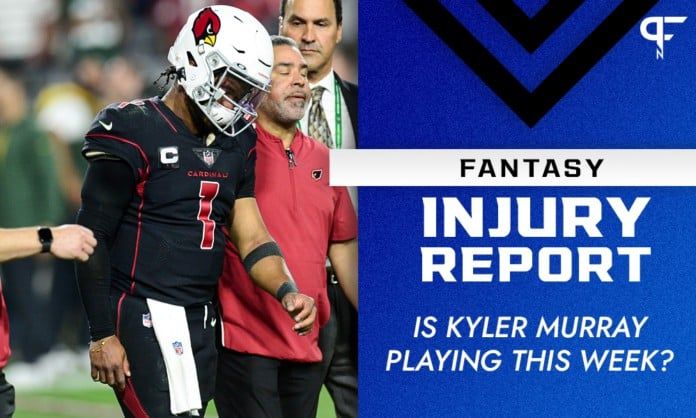 Fantasy Injury Report: Kyler Murray, James Robinson, DeAndre Hopkins injury updates