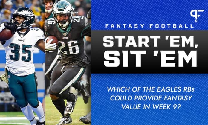 Boston Scott or Jordan Howard: Which of the Eagles RB could provide fantasy value in Week 9?