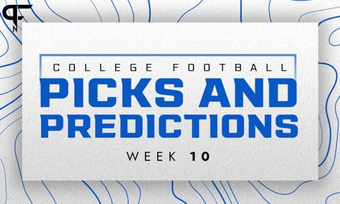 College football odds, picks, and predictions against the spread for Week 10