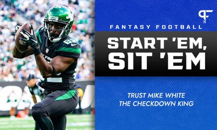 Jamison Crowder Start/Sit Week 9: Trust Mike White the checkdown king