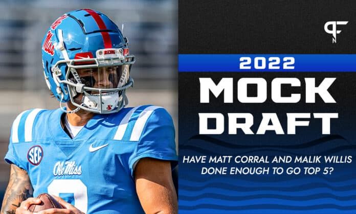 2022 NFL Mock Draft: Have Matt Corral and Malik Willis done enough to go top 10?