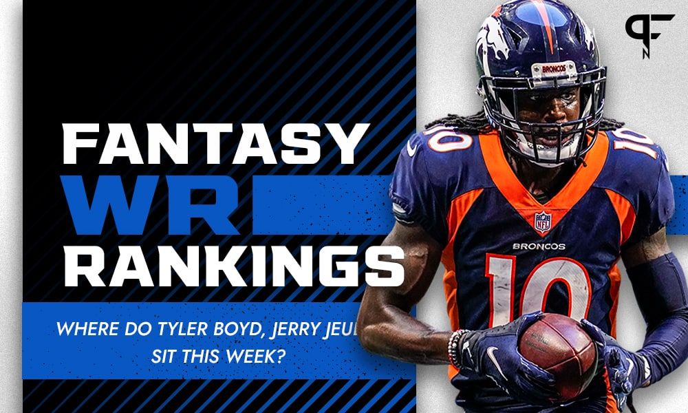 Week 9 WR Rankings: Where do Tyler Boyd, Jerry Jeudy sit this week?