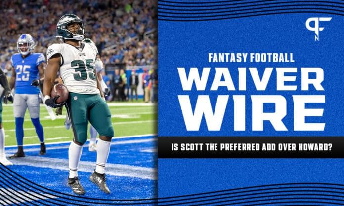 Boston Scott Waiver Wire Week 9: Is he the preferred add over Jordan Howard?