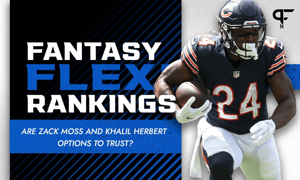 Week 9 Fantasy Football Flex Rankings: Are Zack Moss and Khalil Herbert options to trust?